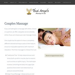 Couples Massage - Thai Angels