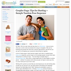 Couples Yoga: Tips for Starting + Sample Tandem Pose Sequence
