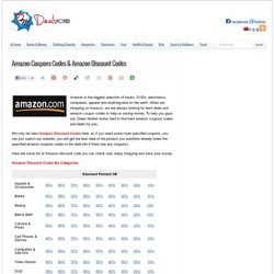 Amazon Coupons Codes