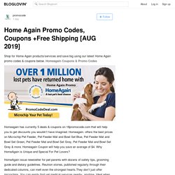 Home Again Promo Codes, Coupons +Free Shipping [AUG 2019]