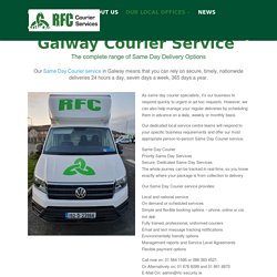 Same day Courier Galway