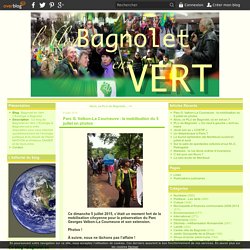 Parc G. Valbon-La Courneuve : la mobilisation du 5 juillet en photos - Bagnolet en Vert- L'Ecologie à Bagnolet