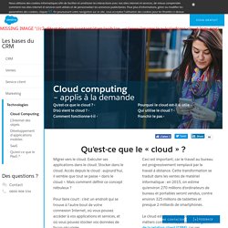 Cours complet : Cloud computing et Saas