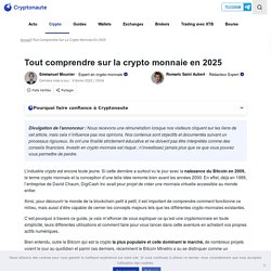 Cours Crypto-monnaies en temps réel - EUR / USD