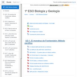 Course: 1º ESO Biología y Geología