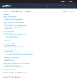 apiman Open Source API Management