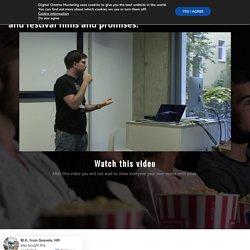 DCP video course - Digital Cinema Mastering
