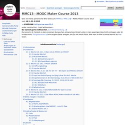 MMC13 - Wiki von André J. Spang