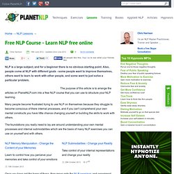 Free NLP Course - Learn NLP free Online