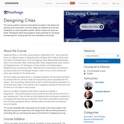 Designing Cities