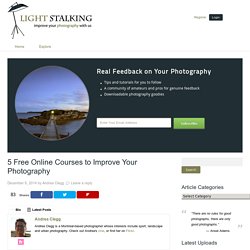 5 Free Online Courses to Improve Your Photography