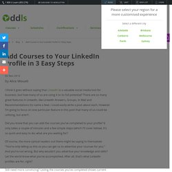 Add Courses to Your LinkedIn Profile in 3 Easy Steps