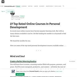 25 Top Rated Online Courses – Personal Growth