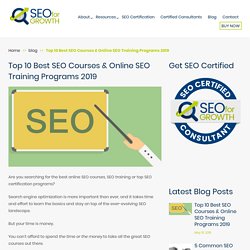 Best Online SEO Courses