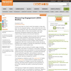 CourseSmart announces analytics program to measure student engagement