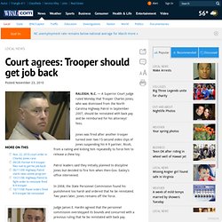 Court agrees: Trooper should get job back