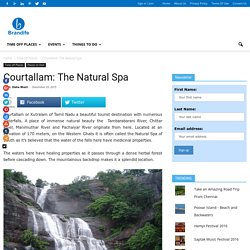 Courtallam: The Natural Spa