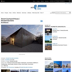 Desert Courtyard House / Wendell Burnette Architects