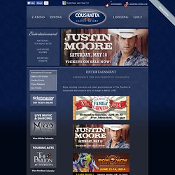 Coushatta Casino Resort - Live Music, Las Vegas Shows in Louisiana