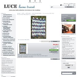 Kit couverture MAE ZAZA - Luce laine tricot