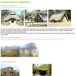 Couvertures végétales