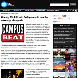 USA TODAY: OWS~Student perspectives on the growing movement