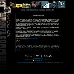 Daniel Coverletter - VFX Compositor