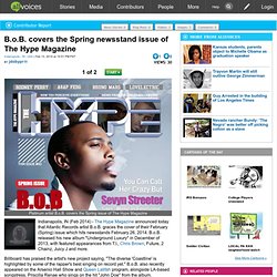 B.o.B. covers the Spring newsstand issue of The Hype Magazine