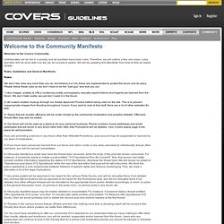 Covers Online Community Spaces