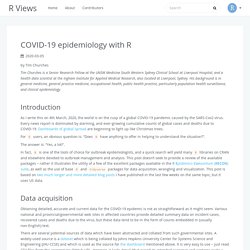 COVID19 Epidemiology with R