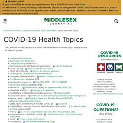 Local COVID-19 Health Resources