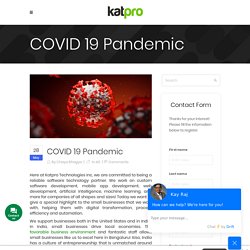 COVID 19 Pandemic - Katpro