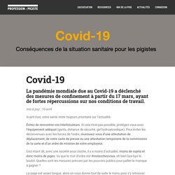 Covid-19 - Pigiste.org