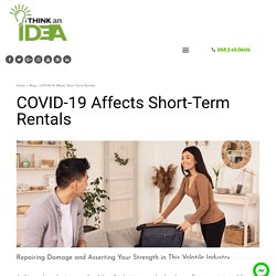 COVID-19 Affects Short-Term Rentals