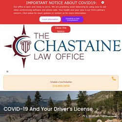 COVID-19 And Your Driver’s License