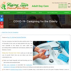 COVID-19: Caregiving for the Elderly