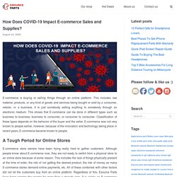 How Does COVID-19 Impact E-commerce Sales and Supplies?