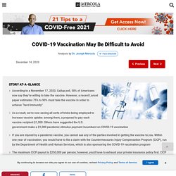 COVID-19 Vaccination May Be Difficult to Avoid