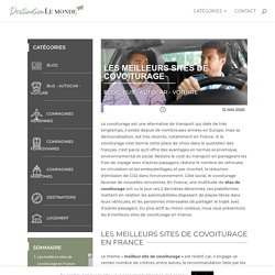 Les meilleurs sites de covoiturage - Destination le monde