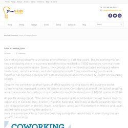 Future of Coworking Spaces - Best & Biggest CoWorking Space Mohali, Chandigarh & Panchkula