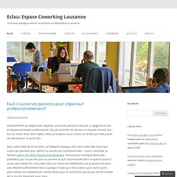 Espace Coworking Lausanne