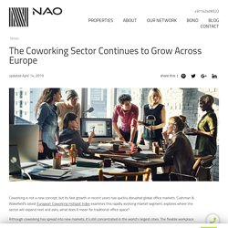 The Coworking Sector Continues to Grow Across Europe
