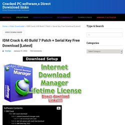IDM Crack 6.38 Build 8 Patch + Serial Key [Latest]