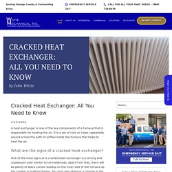 Cracked Heat Exchanger: All You Need to Know