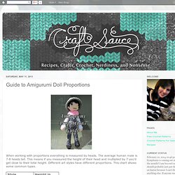 Guide to Amigurumi Doll Proportions