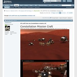 [Mod Craft] All craft from my Constellation mission vid