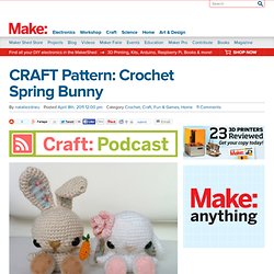 Crochet Spring Bunny