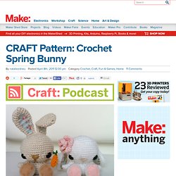 CRAFT Pattern: Crochet Spring Bunny