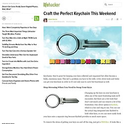 Craft the Perfect Keychain This Weekend