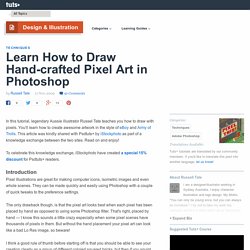 Learn How to Draw Hand-crafted Pixel Art in Photoshop